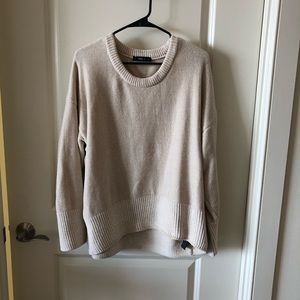 Soft Zara cream sweater